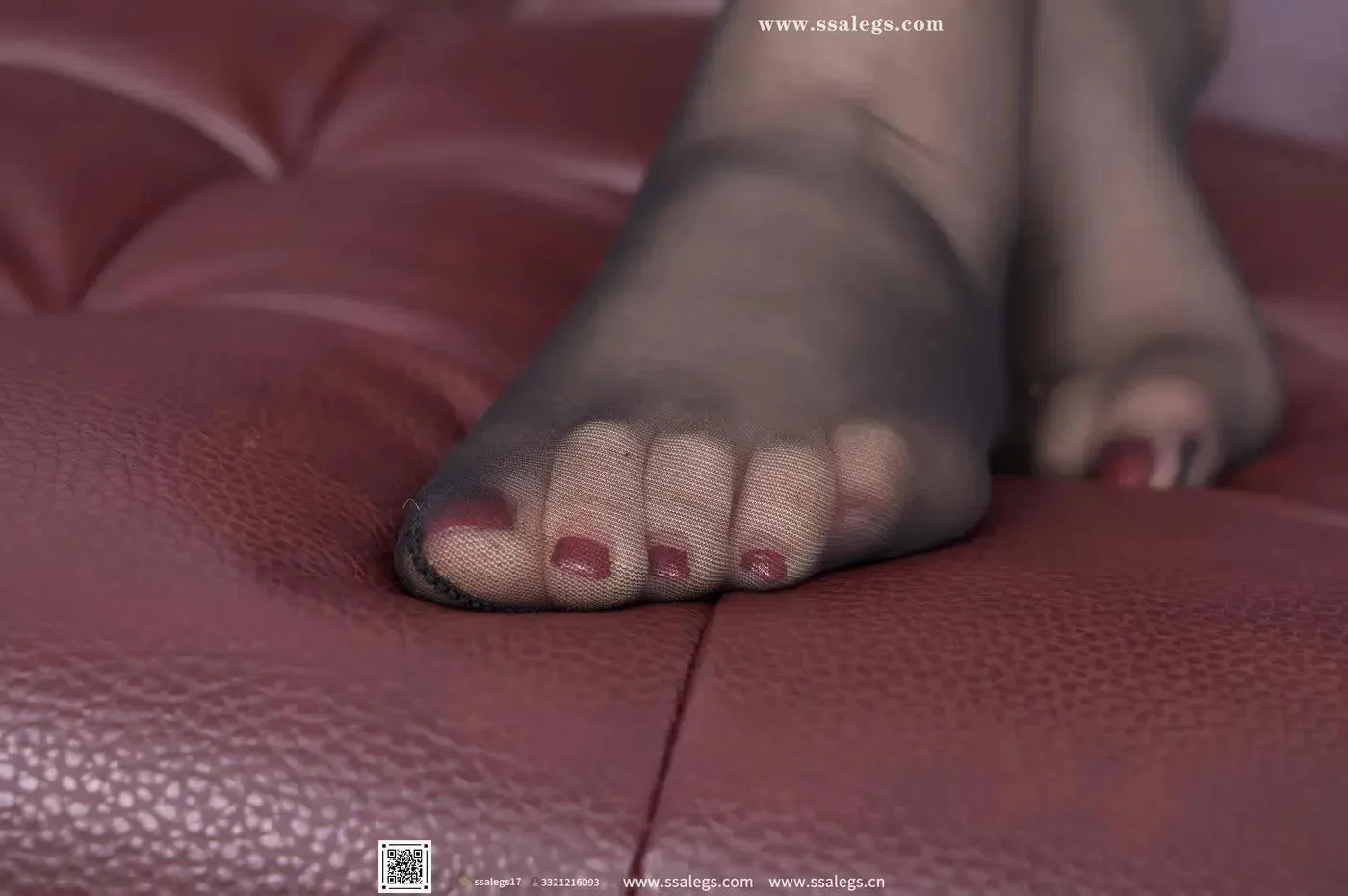[SSA丝社]超清写真 NO.323 蜜桃美臀桃之夭夭黑丝写真(下)[23] [41P]插图4